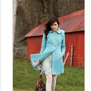 Anthropologie Leifsdottir Floe &‎ Current Coat Sz 6